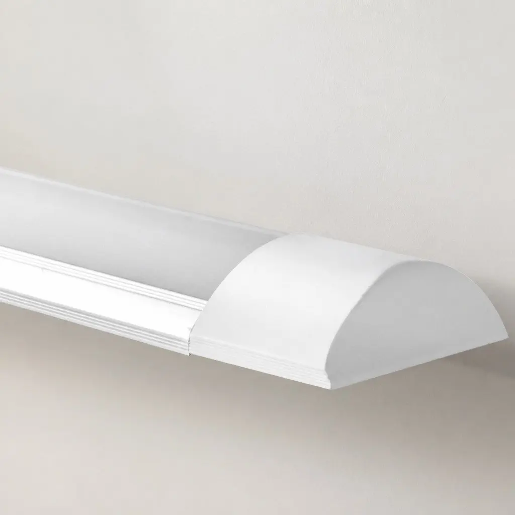 LED Ceiling Batten Light 40W 120CM Cool White Aluminium Indoor Outdoor Lighting