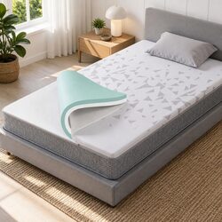 King Single Mattress 23cm Pocket Spring Reversible Foam Medium Firm Firm