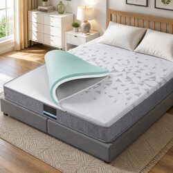 King Size Mattress 23cm Pocket Spring Reversible Foam Dual Firmness Medium Firm