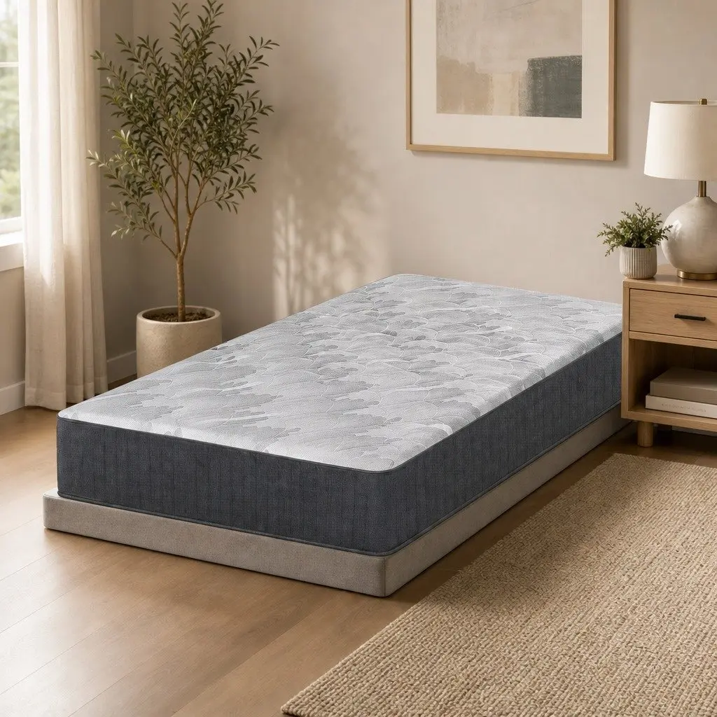 King Single Mattress 30cm Pocket Spring 5-Zone Support Breathable Knitted Fabric