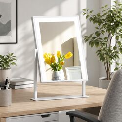Makeup Mirror 30x40cm Hollywood Vanity with LED Light Touch Control Rotation