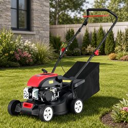Petrol Lawn Mower 16 Inch 149cc 4 Stroke Push Hand Grass Cutter Garden Tool