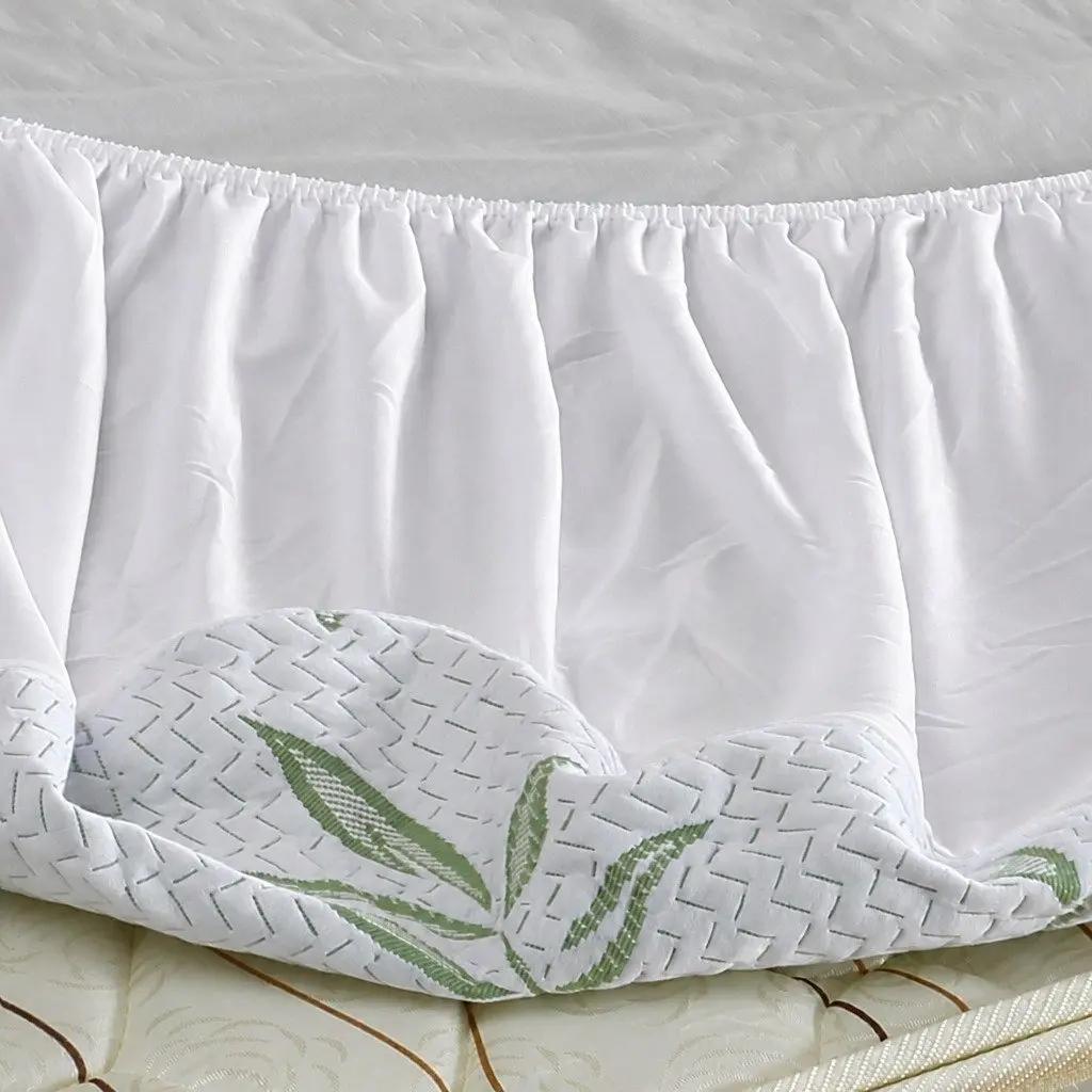 Queen Fitted Mattress Protector Waterproof Dust Mite Allergen Prevention