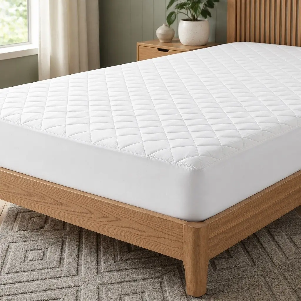 Waterproof Mattress Protector Queen Quilted Fitted Cotton Cover Deep Pocket