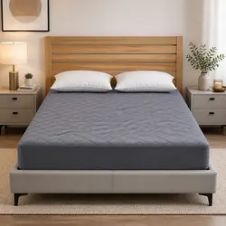 Water-Resistant Mattress Protector Microfiber Double Bed 360° Elastic Fitted