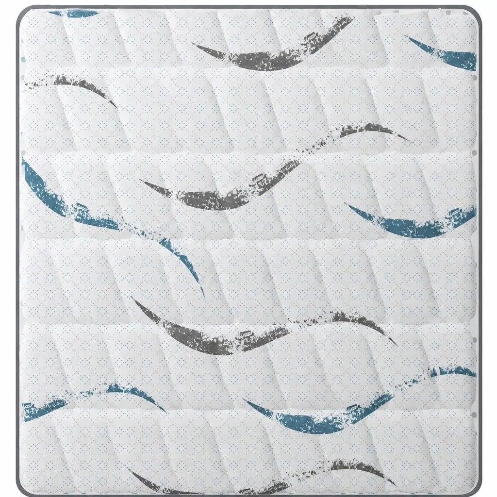 King Single Mattress Pocket Coil 25cm Medium Firm White Comfort Sleep Support
