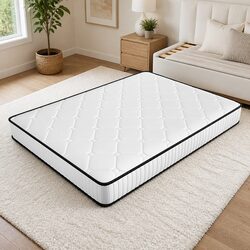 Spring Mattress Double Bed Pocket Tight Support Foam Comfort Sleep 188x138cm