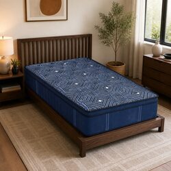 Spring Mattress Euro Top 30CM King Single Pocket Coil Support Bed Comfort