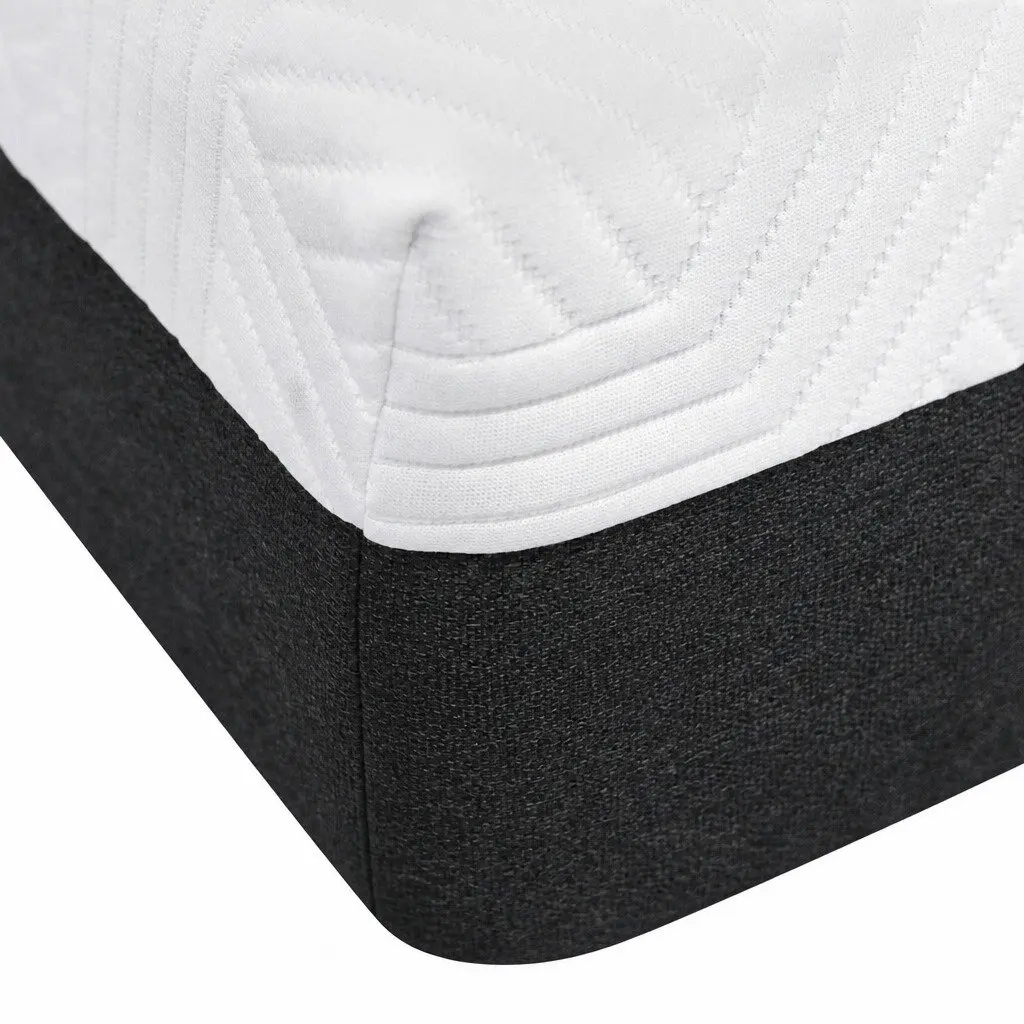 Gel Memory Foam Mattress Pad Cooling Hypoallergenic 20cm White
