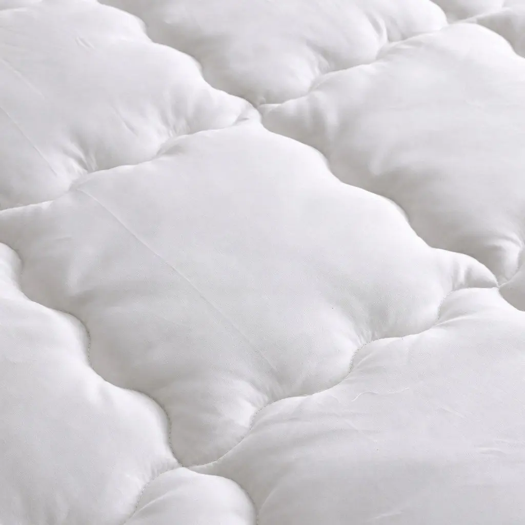 Mattress Topper Soft Comfort Single Bed 4-5cm Thick White Bedding Pad