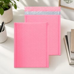 160x230mm Pink Bubble Padded Mailer Envelope Self Seal Pack of 100