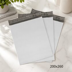 200x260mm White Self-Sealing Poly Mailer Bags Bulk 1000 Pack Ecommerce