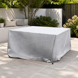 Outdoor Furniture Cover Waterproof Silver 242cm x 162cm Patio Protection