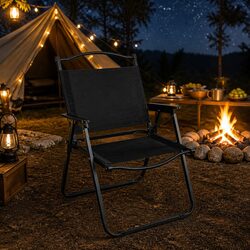 Camping Chair Folding Portable Outdoor Lightweight Relaxing Garden Seat 100kg