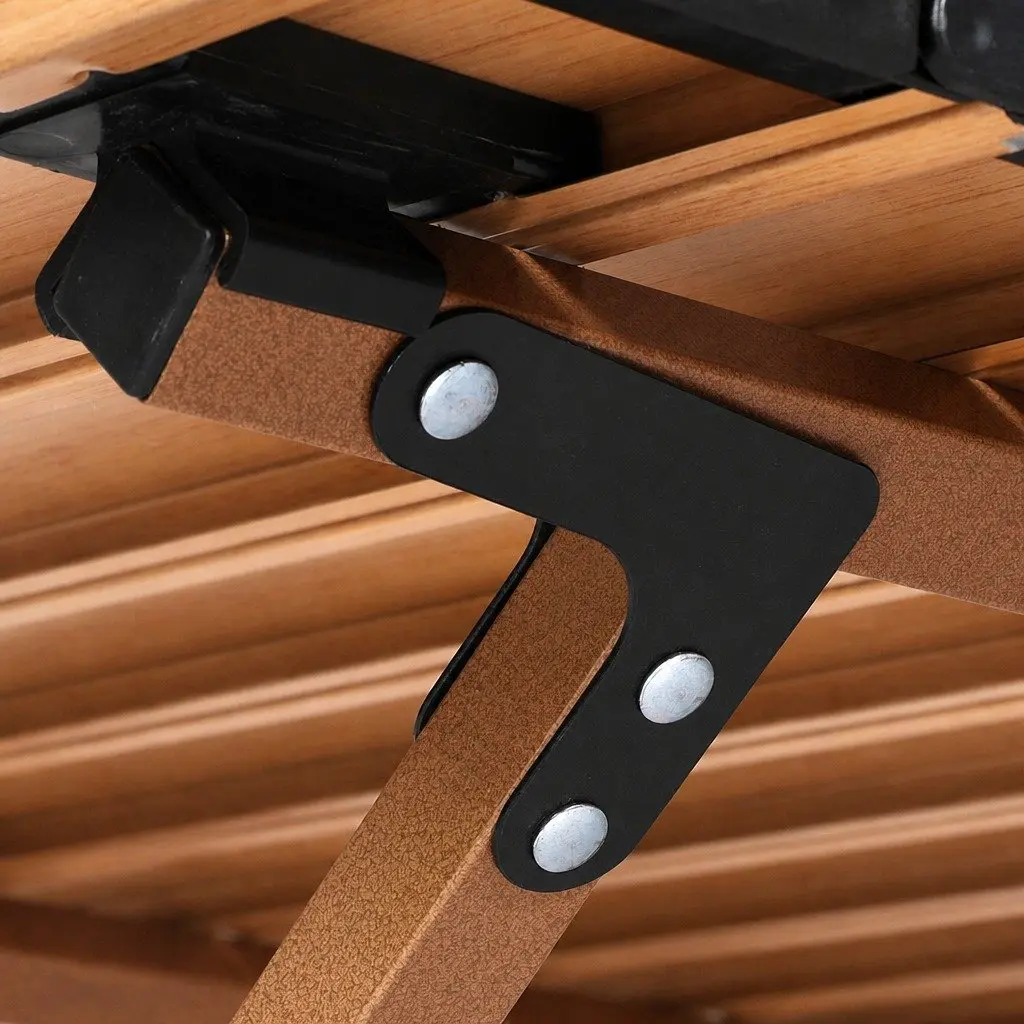 Folding Camping Table Portable Rollable Outdoor Oak Beech Lightweight Trestle with Carry Bag