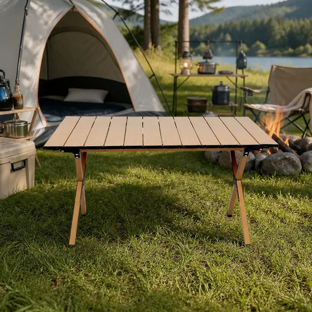 Folding Camping Table Chair Set Outdoor Furniture Portable Picnic Trestle