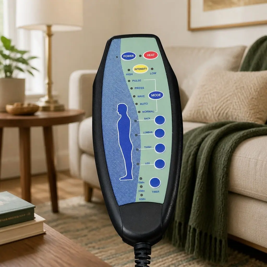 Electric Massage Recliner Chair Full Body 8 Point Heated Lumbar Adjustable