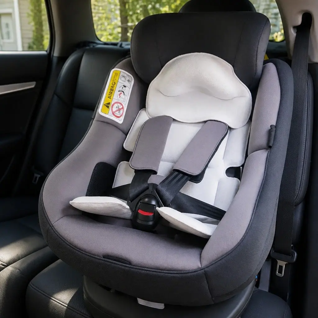 2-in-1 Seat Cushion for Highchair Car Stroller Baby Toddler Comfort Support Pad