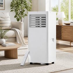 Portable Air Conditioner 7000BTU Evaporative Cooler Dehumidifier Fan Remote