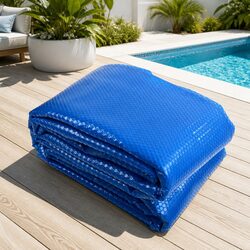 Solar Pool Cover 10x4m 500 Micron Swimming Pool Blanket Blue Heat Retention