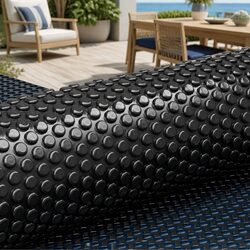 Pool Cover 10x4m 600 Micron Solar Blanket Heat Retention Bubble Blue Black