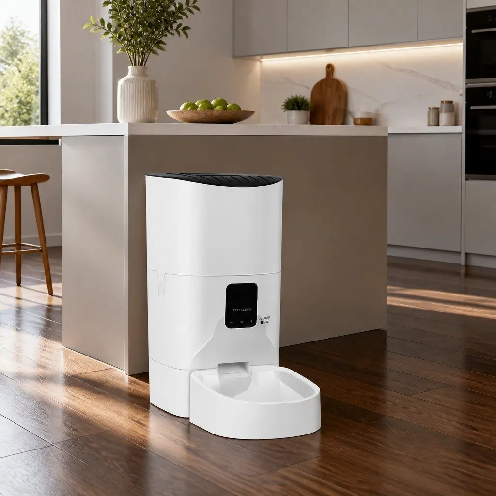 Automatic Pet Feeder 9L WiFi Smart Dog Cat Food Dispenser Timer APP Control