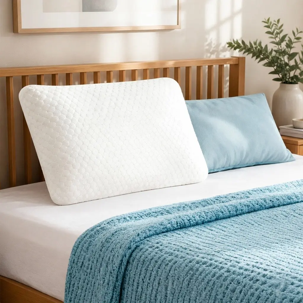 Memory Foam Orthopaedic Pillow Neck Support Cervical Pillow Side Back Sleeper