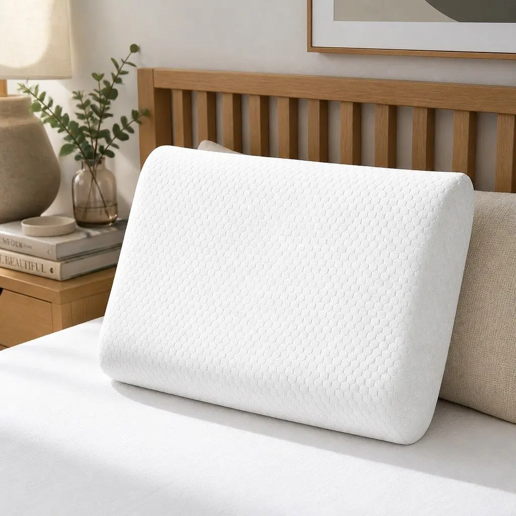 Memory Foam Orthopaedic Pillow Neck Support Cervical Pillow Side Back Sleeper