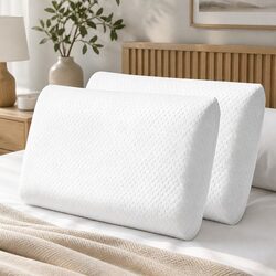 Memory Foam Orthopaedic Pillow Neck Support Cervical Pillow Side Back Sleeper 2