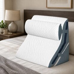 Orthopedic Bed Wedge Pillow 3-in-1 Adjustable Memory Foam Sleep Support Portable