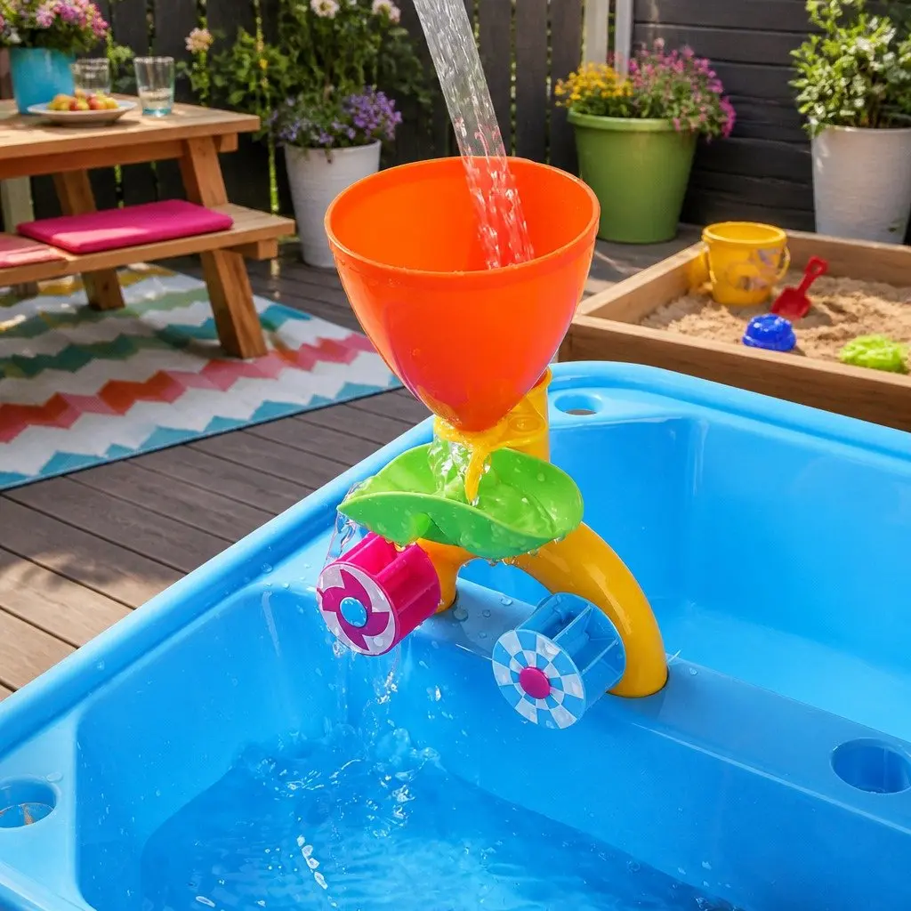 Kids Sand and Water Table Outdoor Play Set with Accessories Toys for Toddlers
