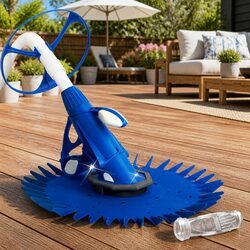 Automatic Pool Cleaner Vacuum Floor Wall Climb Swimming 10M Hose Above Ground