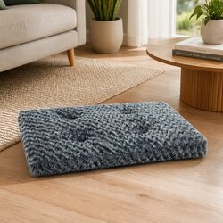 Dog Bed Pet Calming Plush Washable Soft Warm Cozy Nest Lounger for Small Large