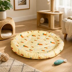Pet Cool Gel Mat Cat Dog Bed Bolster Large Self-Cooling Lightweight Portable