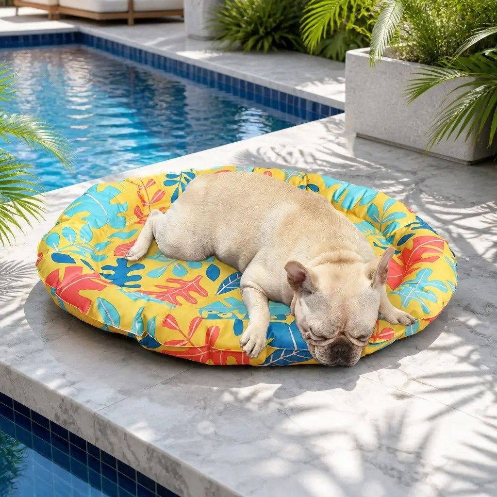 Pet Cooling Gel Mat Self Cooling Large Waterproof Scratch Resistant