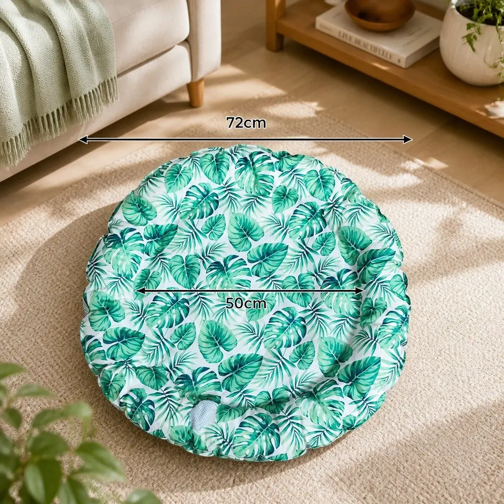 Pet Cooling Mat Self-Cooling Gel Pad Medium Lightweight Portable