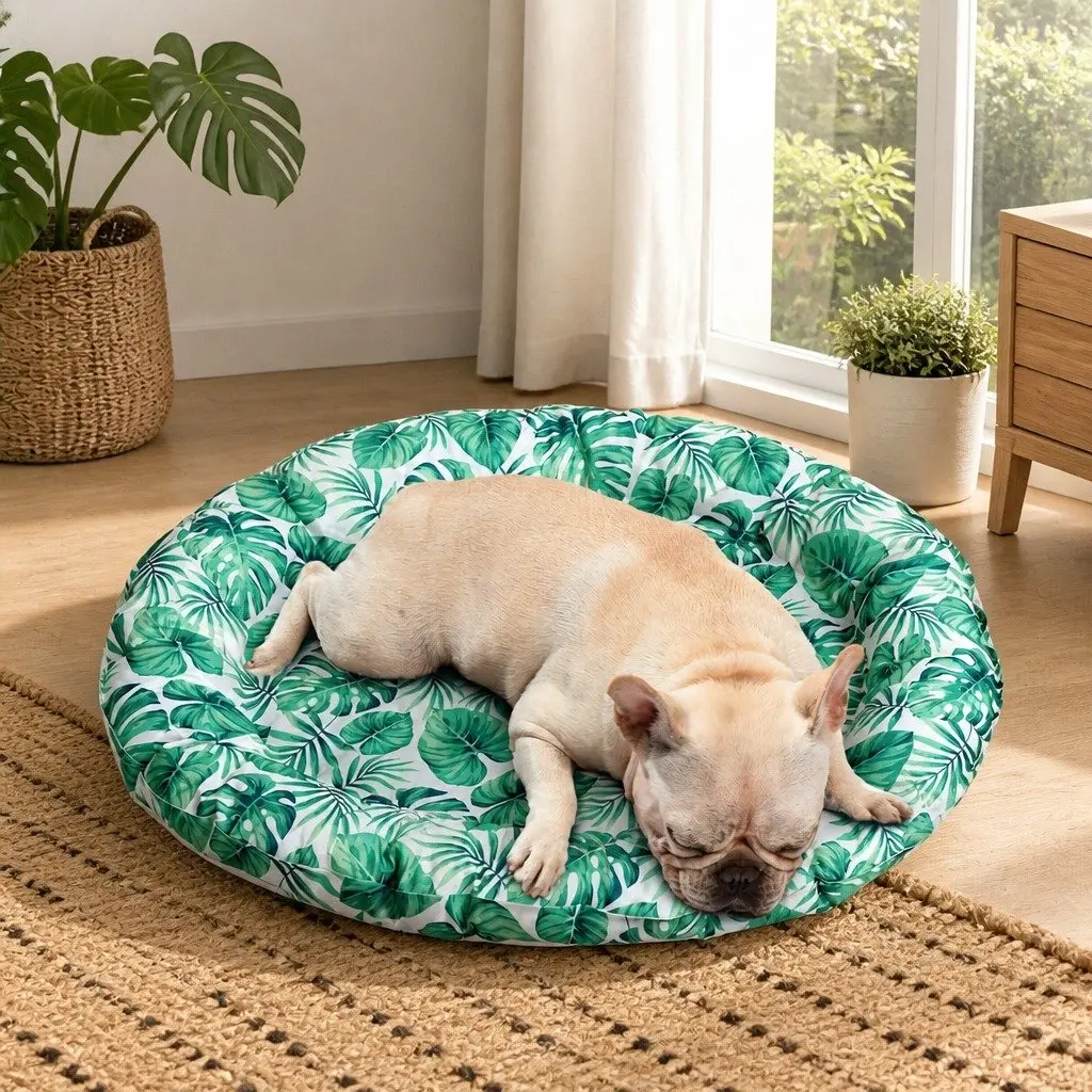 Pet Cooling Mat Self-Cooling Gel Pad Medium Lightweight Portable