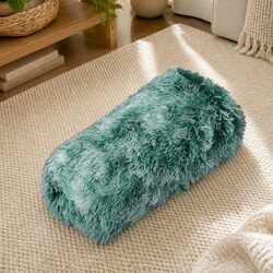 Pet Blanket Dog Cat Puppy Warm Soft Plush Machine Washable Cozy Sleep Mat Teal