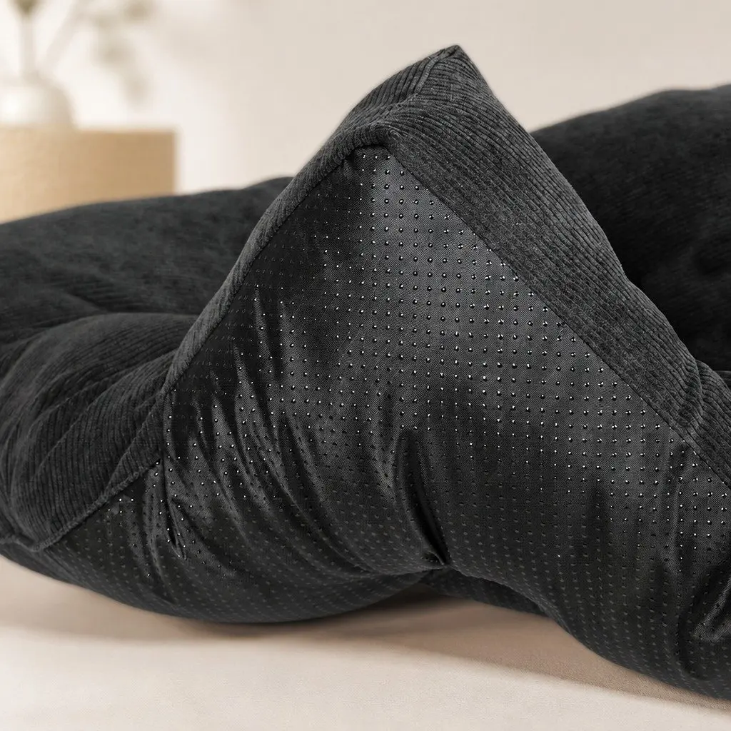 Pet Calming Bed Dog Cat Cushion Large Washable Tufted Comfort Sleep Nest