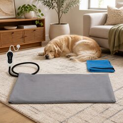 Electric Heated Dog Bed Pet Pad Medium Warming Mat for Pets