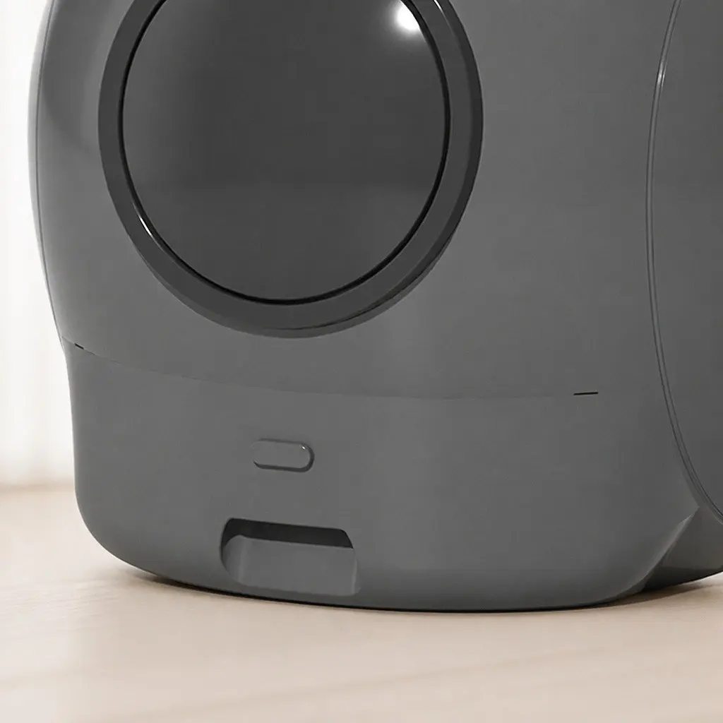 Automatic Self-Cleaning Cat Litter Box Large Wi-Fi App Control Smart Grey