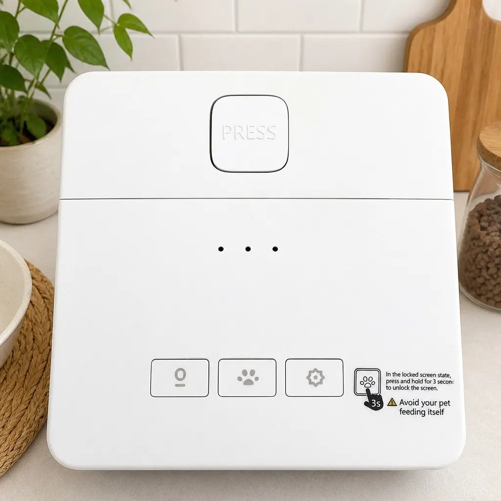 Automatic Pet Feeder Water Dispenser 2-in-1 WiFi App Control 5L Food 4L Water