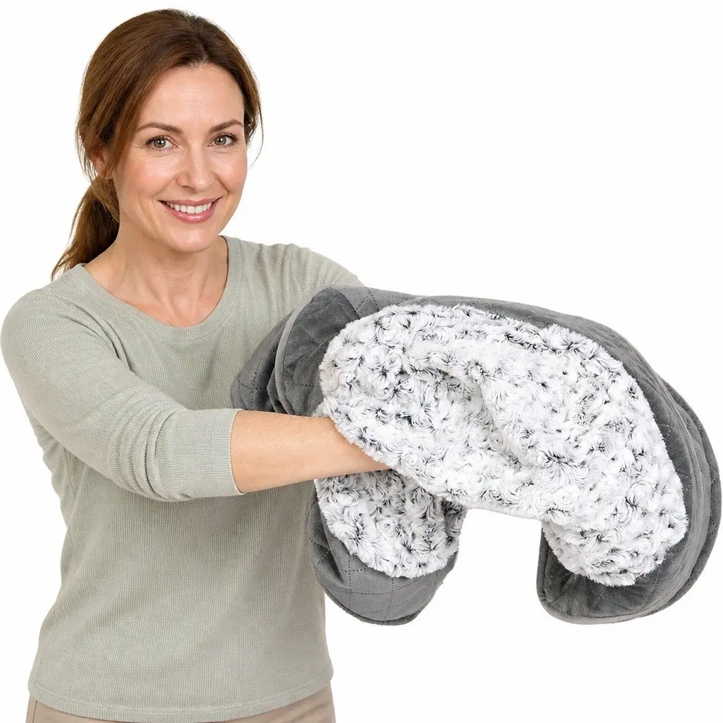 Orthopedic Memory Foam Pet Bed Dog Washable Mat with Bolster Support Large