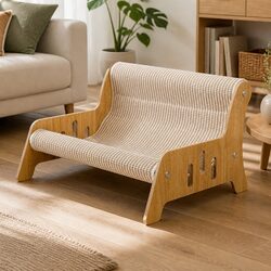 Cat Scratcher Bed Lounge Chair 52cm Scratching Pad Indoor Furniture Resting