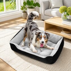 Pet Calming Bed Washable Soft Warm Mat for Dogs Cats Large Medium Sizes Portable