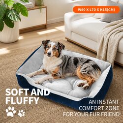 Pet Kennel and Mat Dog Crate Bed Large Medium XL Size Enclosure House