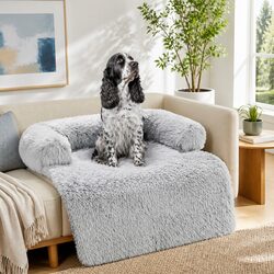 Pet Sofa Bed Calming Dog Cat Waterproof Cover Protector Slipcover Large