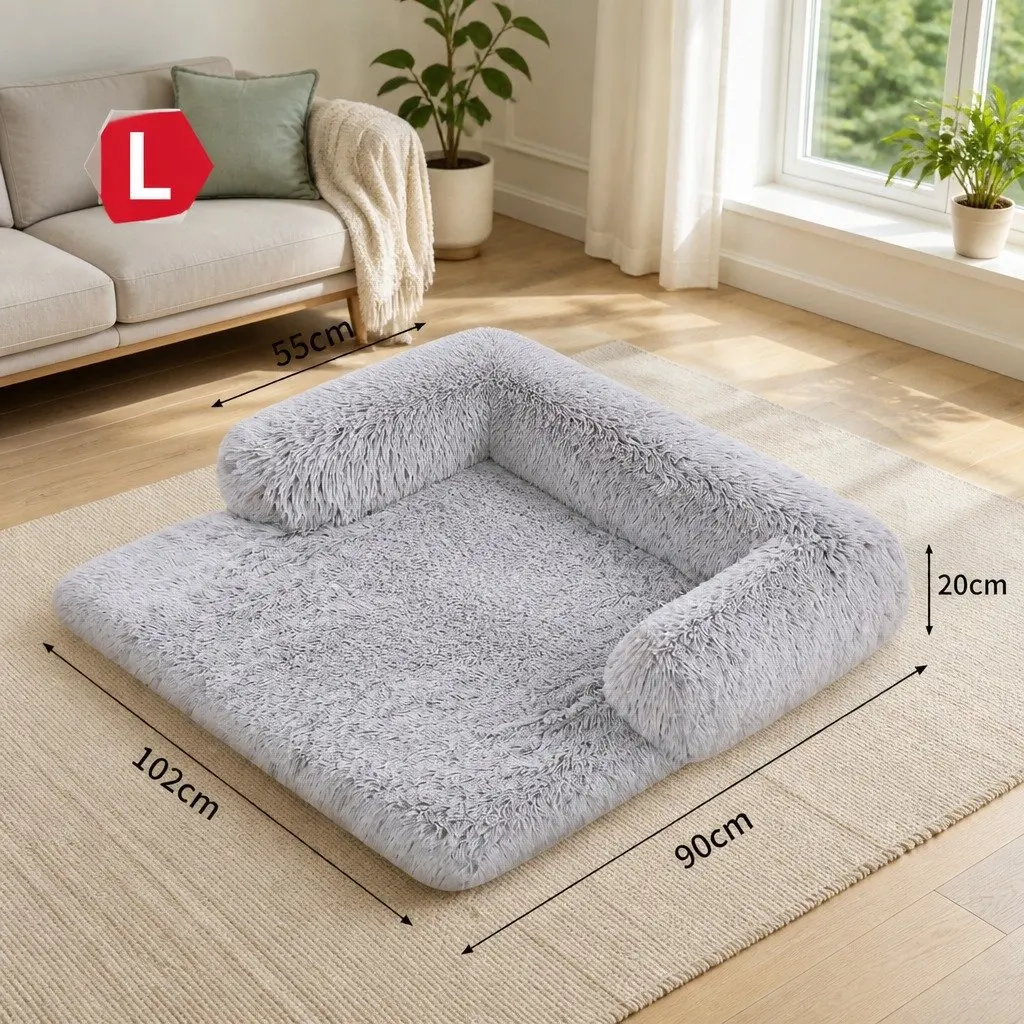 Pet Sofa Bed Waterproof Cover Protector Large Gradient Grey