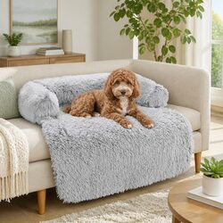 Kids Pet Sofa Bed Dog Cat Calming Waterproof Sofa Cover Protector Slipcovers