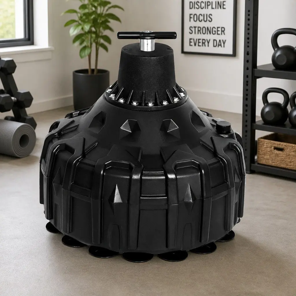 Punching Bag Stand Interactive Training Modes LED Lights Black 80cm x 26cm